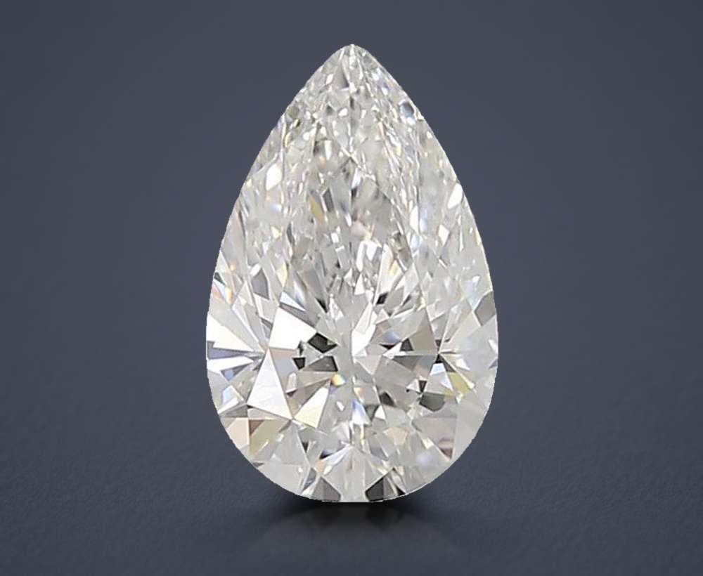 1.43 Carat Pear Lab Diamond