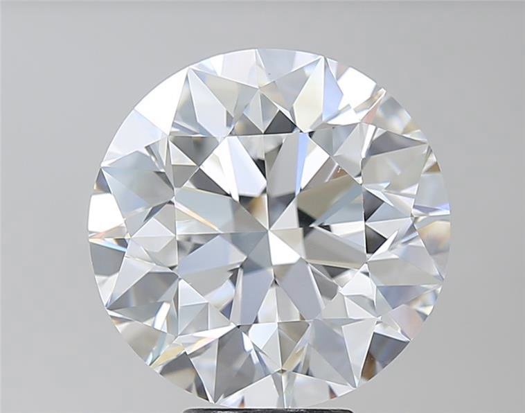 7.01ct D VVS1 Rare Carat Ideal Cut Round Diamond