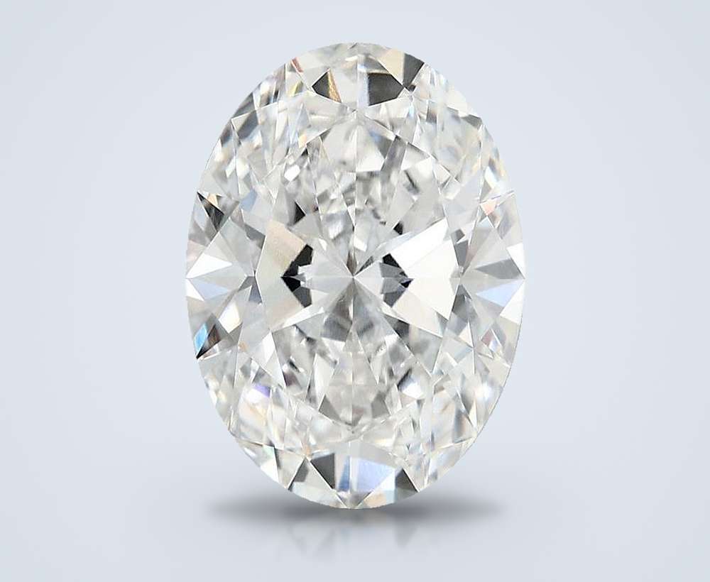 3.80 Carat Oval Lab Diamond