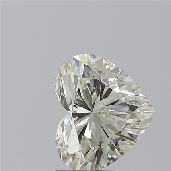 3.01ct K SI1 Rare Carat Ideal Cut Heart Diamond