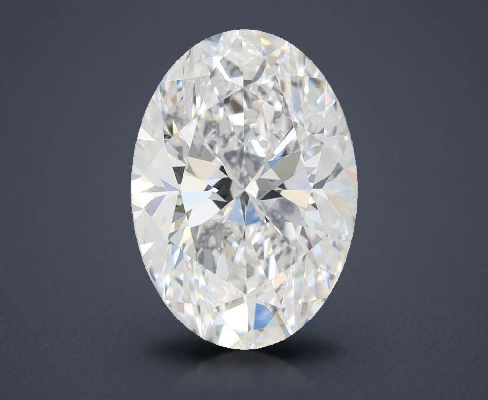 3.00 Carat Oval Lab Diamond