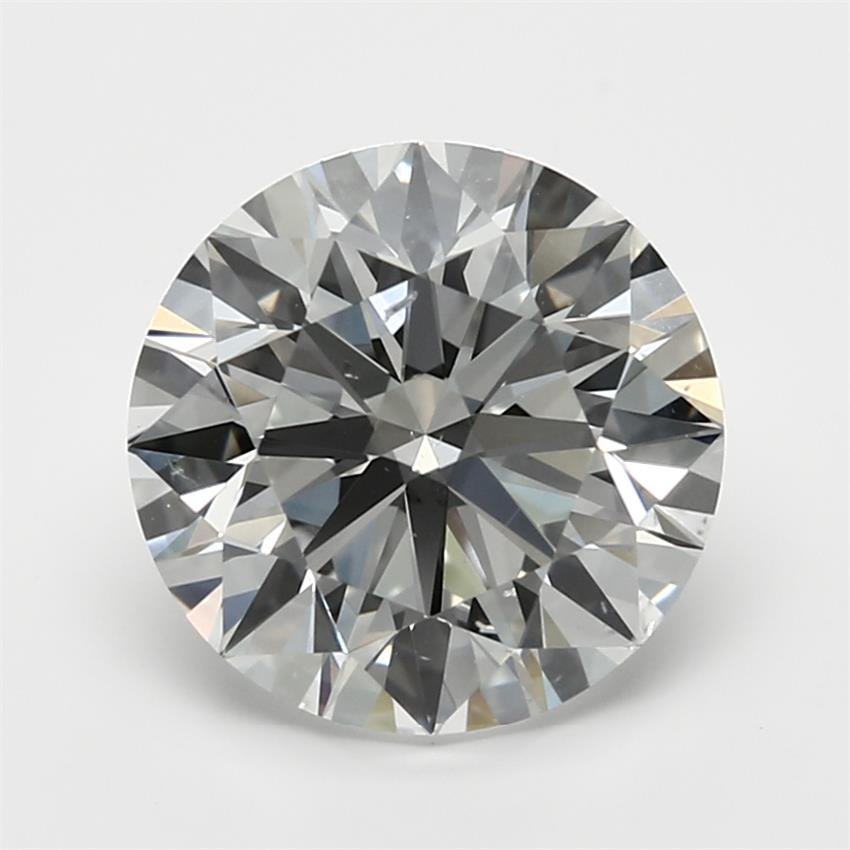 2.01ct F SI1 Rare Carat Ideal Cut Round Diamond