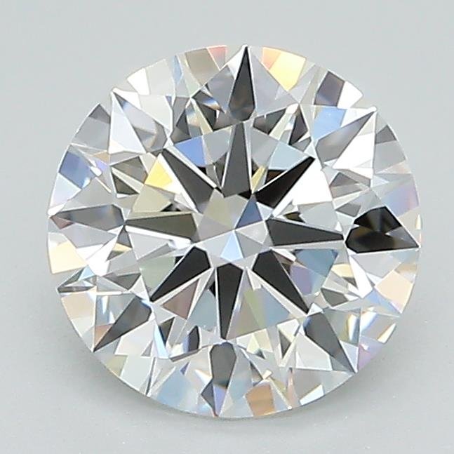1.58ct D VVS2 Rare Carat Ideal Cut Round Lab Grown Diamond