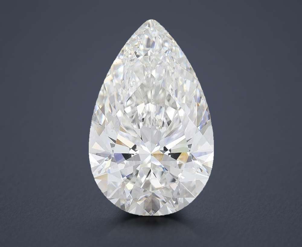 8.14 Carat Pear Lab Diamond