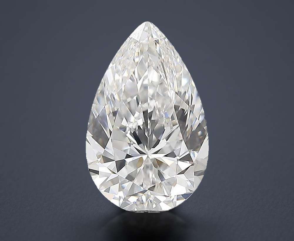 2.51 Carat Pear Natural Diamond