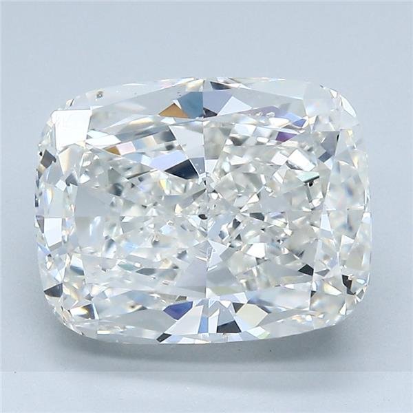 5.05ct E SI1 Very Good Cut Cushion Diamond