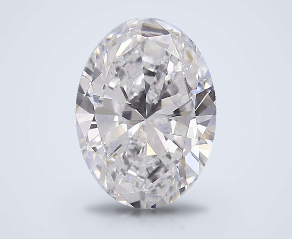 0.72 Carat Oval Lab Diamond