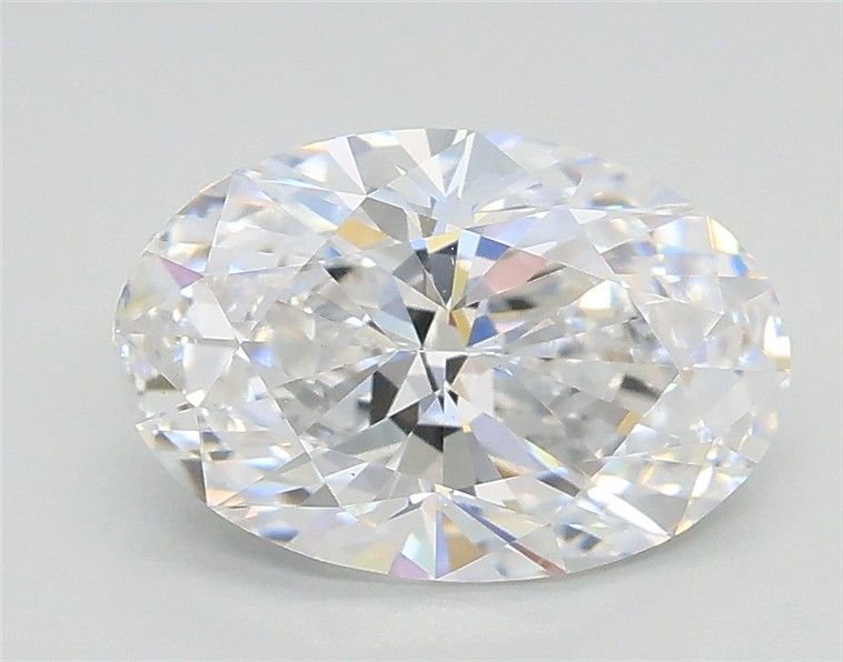 1.53ct D VS1 Rare Carat Ideal Cut Oval Lab Grown Diamond