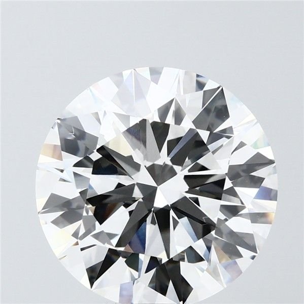 7.03ct H VVS2 Excellent Cut Round Lab Grown Diamond