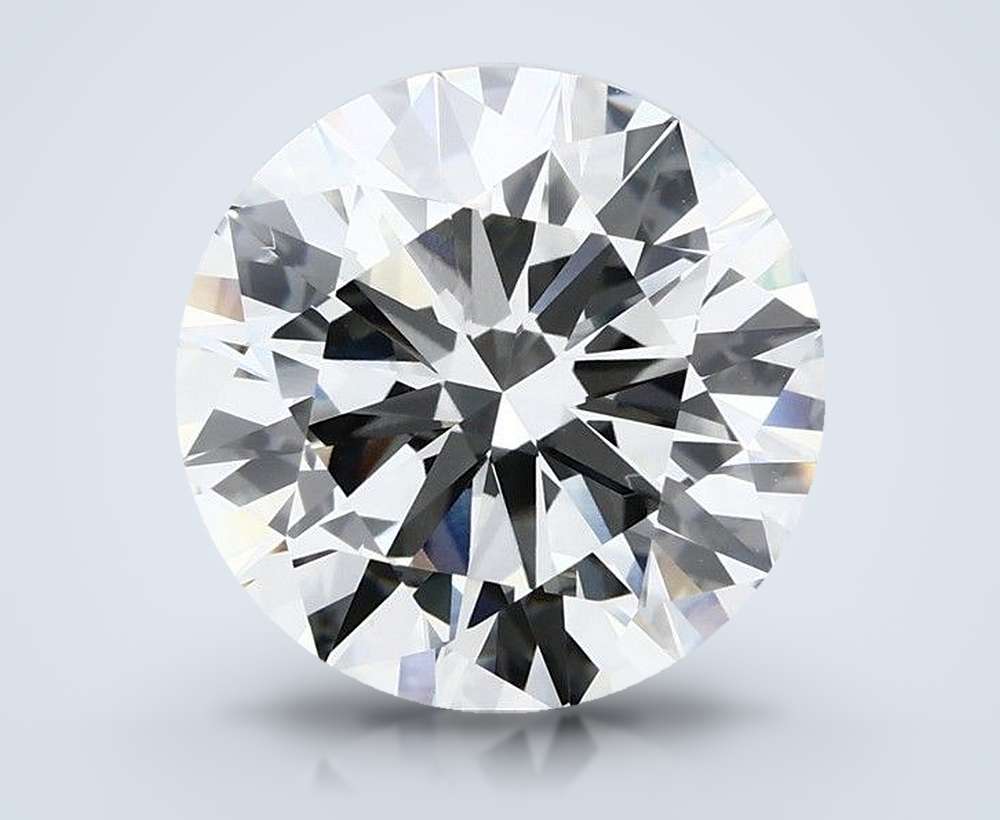 7.03 Carat Round Lab Diamond