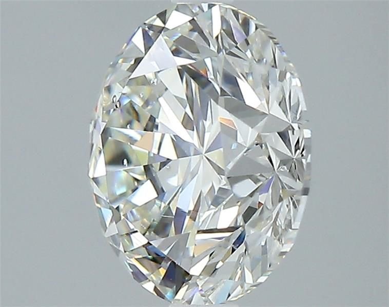 3.40ct H SI1 Ideal Cut Round Diamond