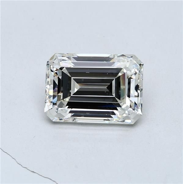 7.02ct I SI1 Very Good Cut Emerald Diamond