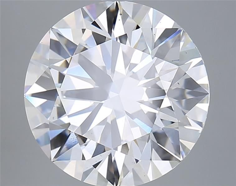 6.74ct E VS2 Rare Carat Ideal Cut Round Lab Grown Diamond