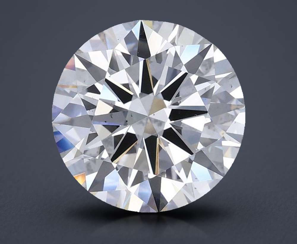 3.81 Carat Round Lab Diamond
