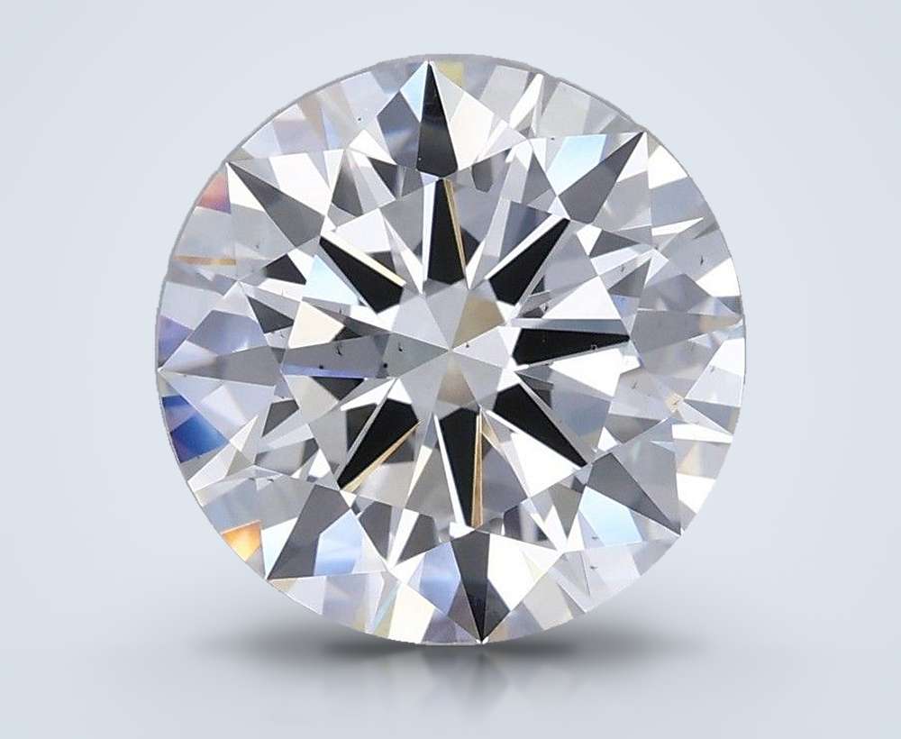 3.81 Carat Round Lab Diamond