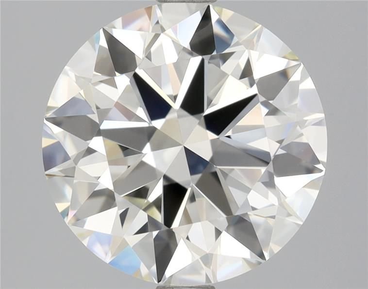 2.50ct K IF Rare Carat Ideal Cut Round Diamond