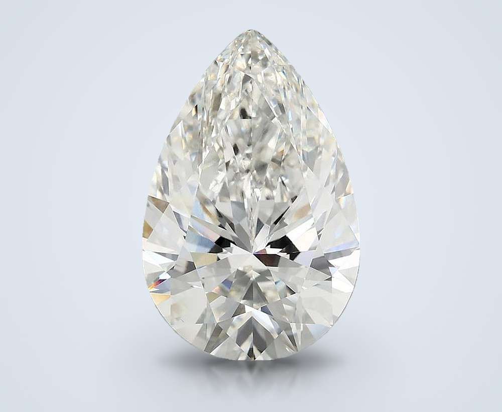 6.10 Carat Pear Lab Diamond