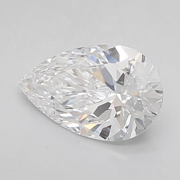 1.09ct D VS1 Rare Carat Ideal Cut Pear Lab Grown Diamond
