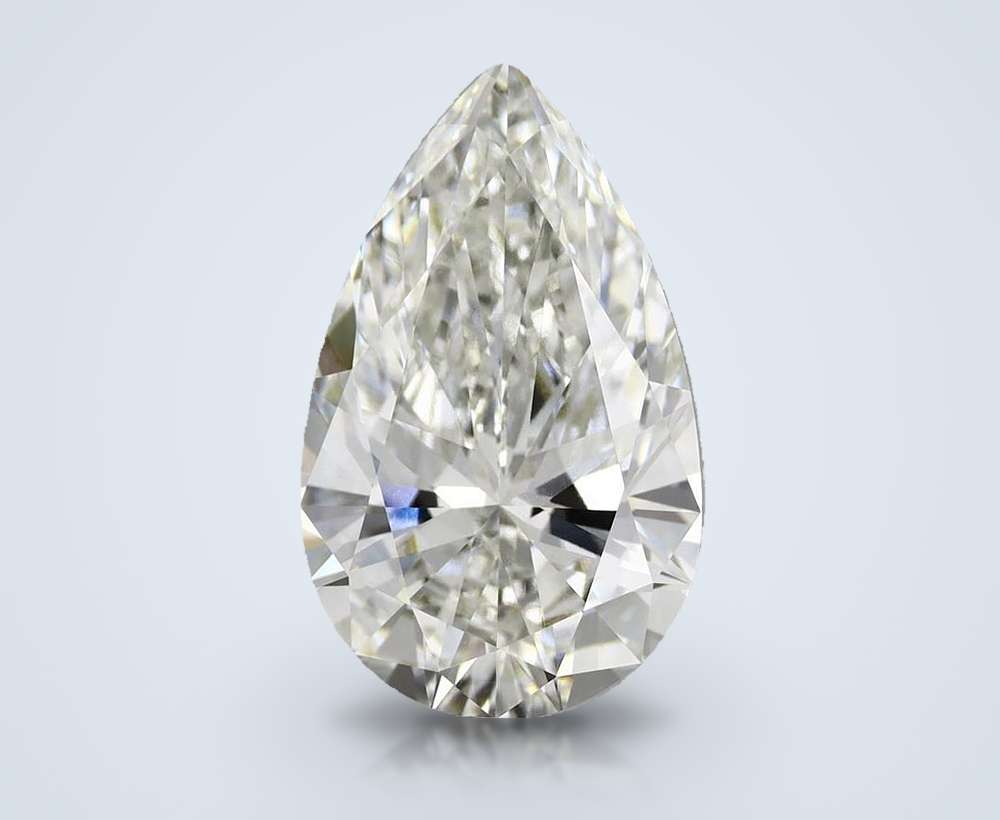 4.69 Carat Pear Lab Diamond