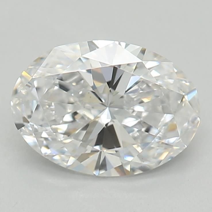 0.70ct D VS1 Rare Carat Ideal Cut Oval Lab Grown Diamond