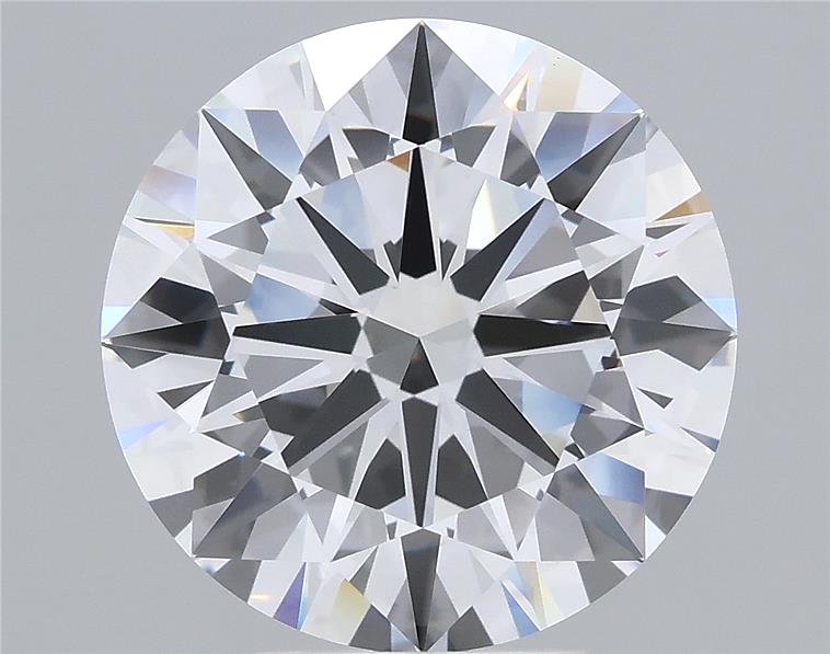 5.41ct D VVS2 Rare Carat Ideal Cut Round Lab Grown Diamond