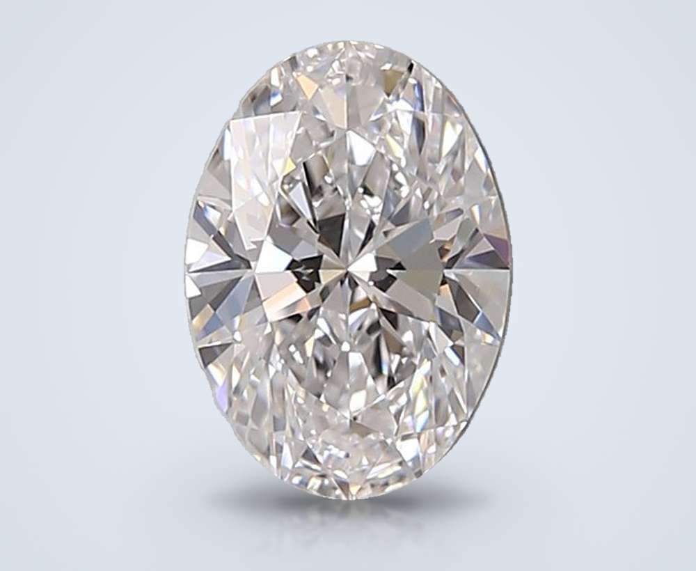 1.00 Carat Oval Lab Diamond