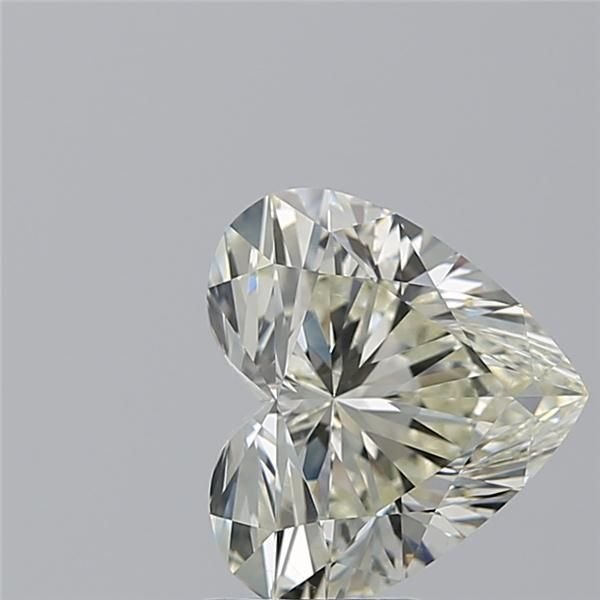 3.08ct K VS2 Rare Carat Ideal Cut Heart Diamond