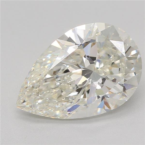 2.50ct H VS2 Rare Carat Ideal Cut Pear Lab Grown Diamond