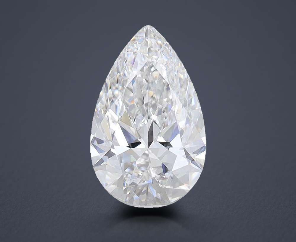1.73 Carat Pear Lab Diamond