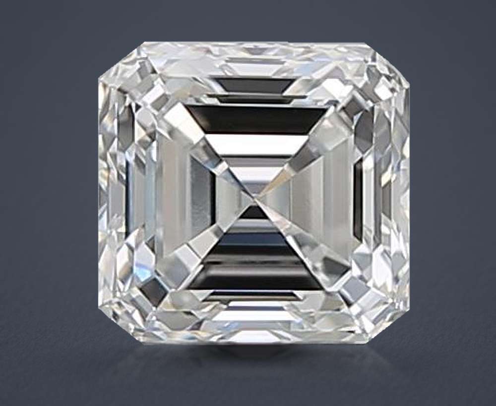 0.76 Carat Asscher Natural Diamond