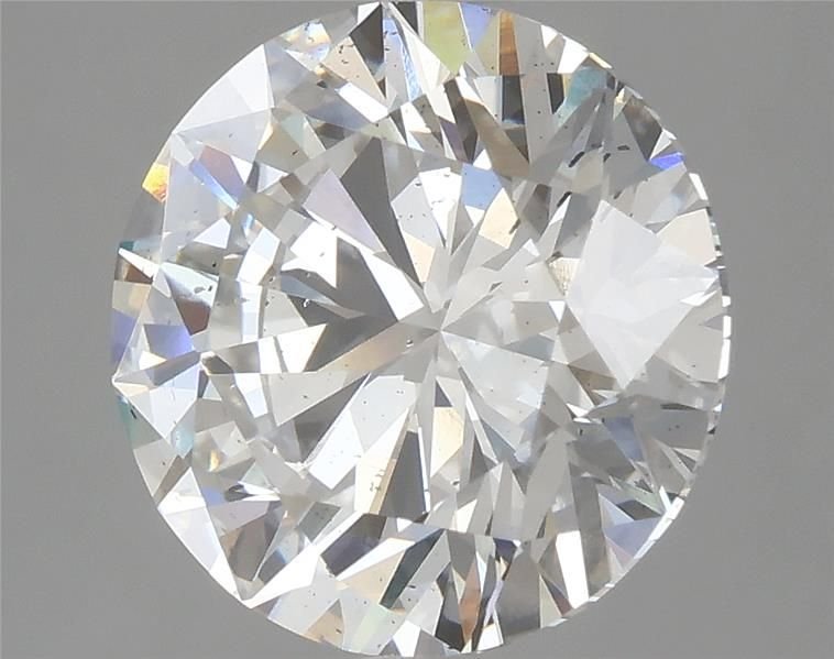 3.83ct F SI2 Rare Carat Ideal Cut Round Lab Grown Diamond