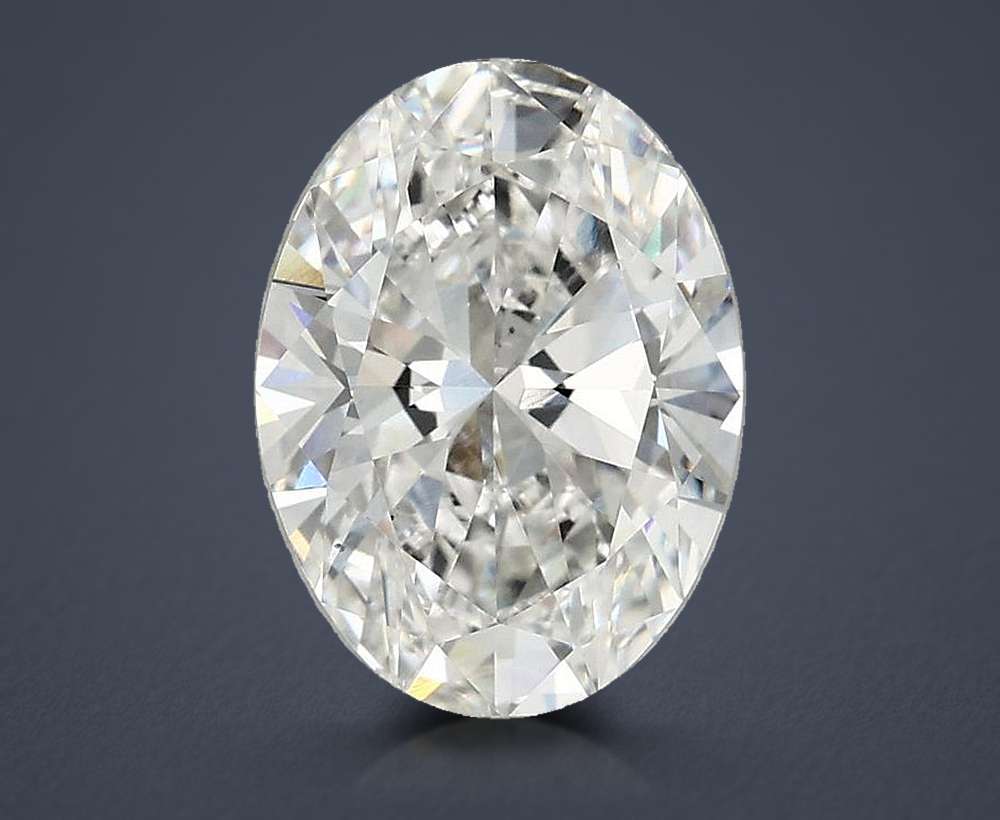 2.50 Carat Oval Lab Diamond
