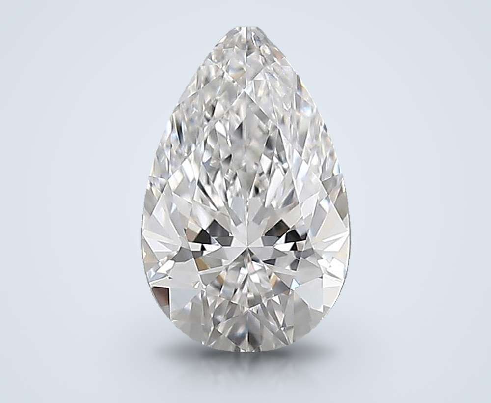 0.62 Carat Pear Natural Diamond