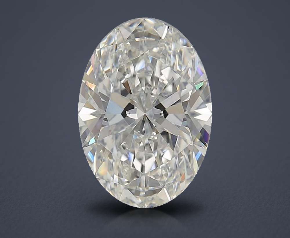 3.16 Carat Oval Lab Diamond