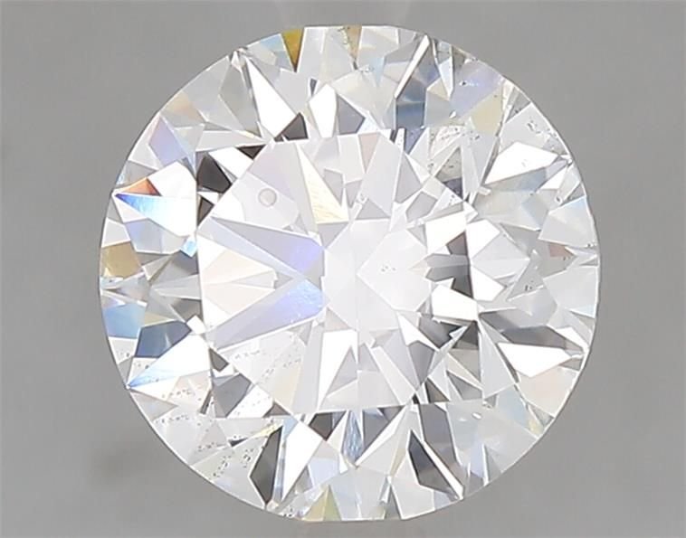 2.09ct D SI1 Rare Carat Ideal Cut Round Lab Grown Diamond