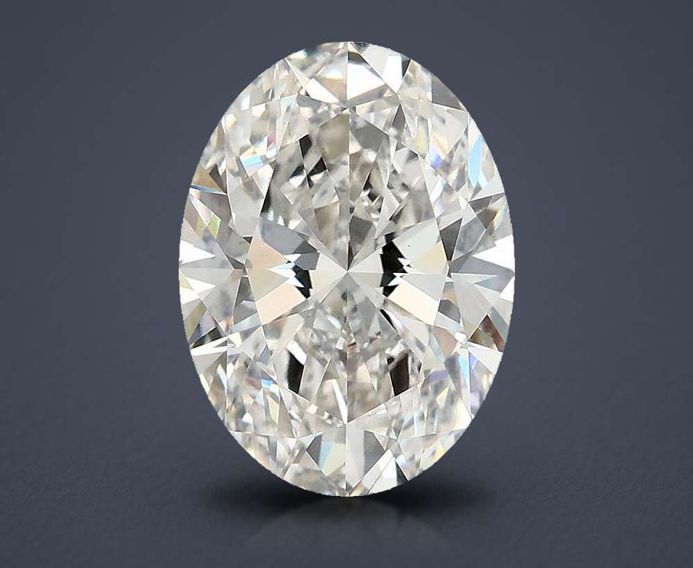4.00 Carat Oval Lab Diamond
