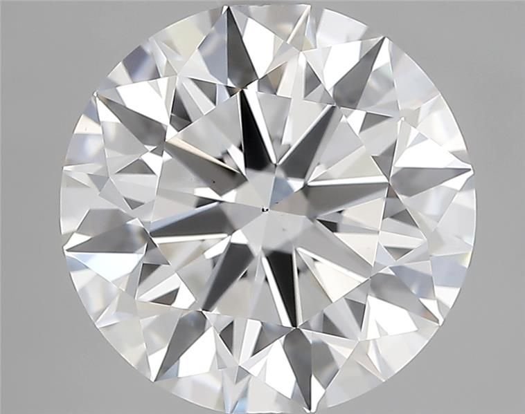 3.15ct E VS1 Rare Carat Ideal Cut Round Diamond