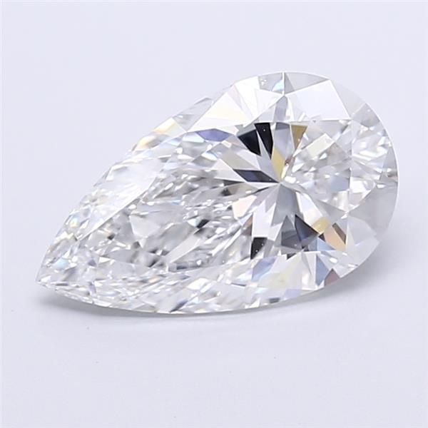 3.00 Carat Pear Lab Diamond