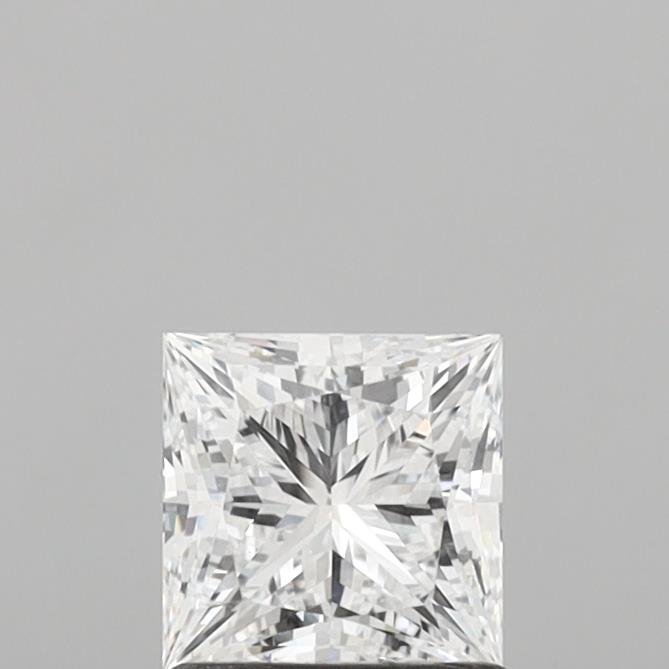 1.06ct D VVS1 Rare Carat Ideal Cut Princess Lab Grown Diamond