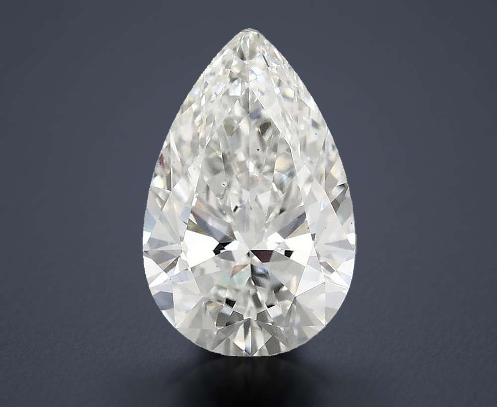 2.90 Carat Pear Lab Diamond