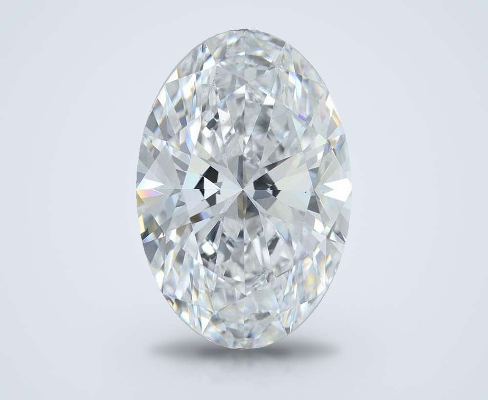 9.56 Carat Oval Lab Diamond