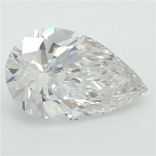 2.21ct F VS1 Rare Carat Ideal Cut Pear Lab Grown Diamond