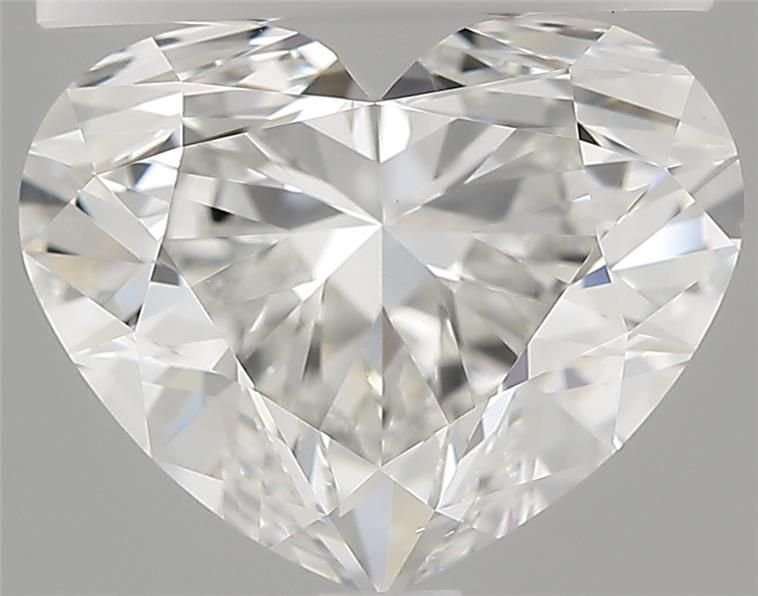 3.02ct H VS2 Rare Carat Ideal Cut Heart Diamond