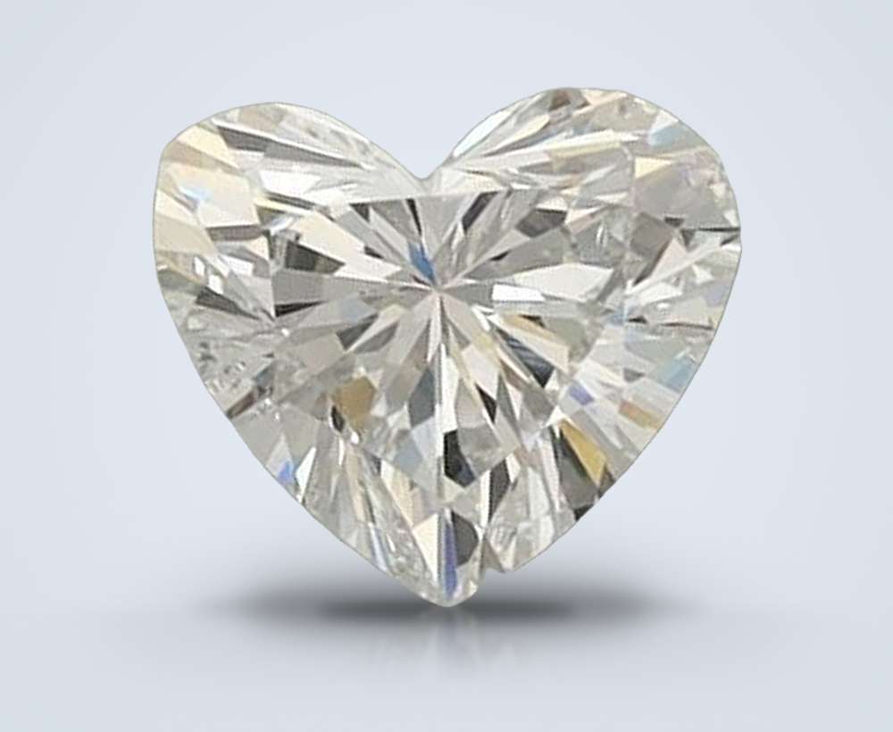 0.52 Carat Heart Lab Diamond