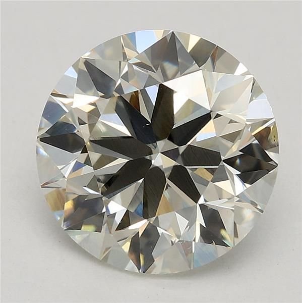 2.33ct K VS2 Excellent Cut Round Lab Grown Diamond