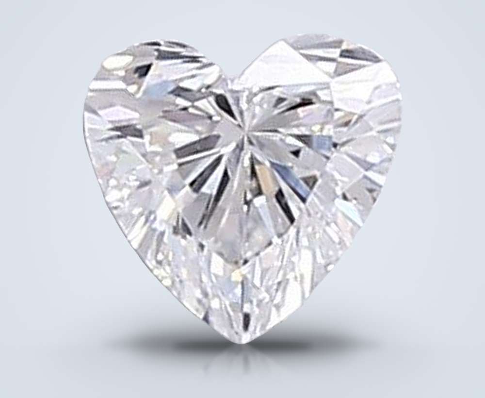 0.39 Carat Heart Lab Diamond