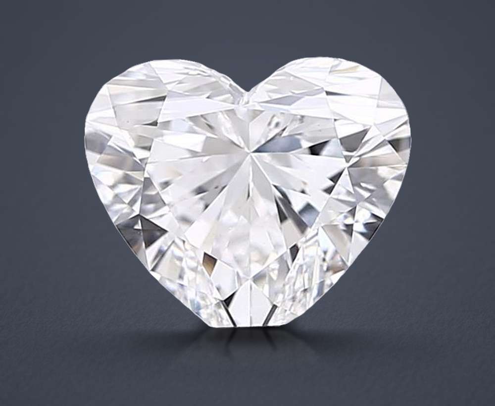 1.50 Carat Heart Lab Diamond