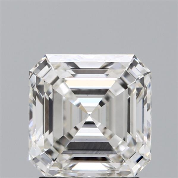 2.05ct H VS1 Rare Carat Ideal Cut Asscher Lab Grown Diamond