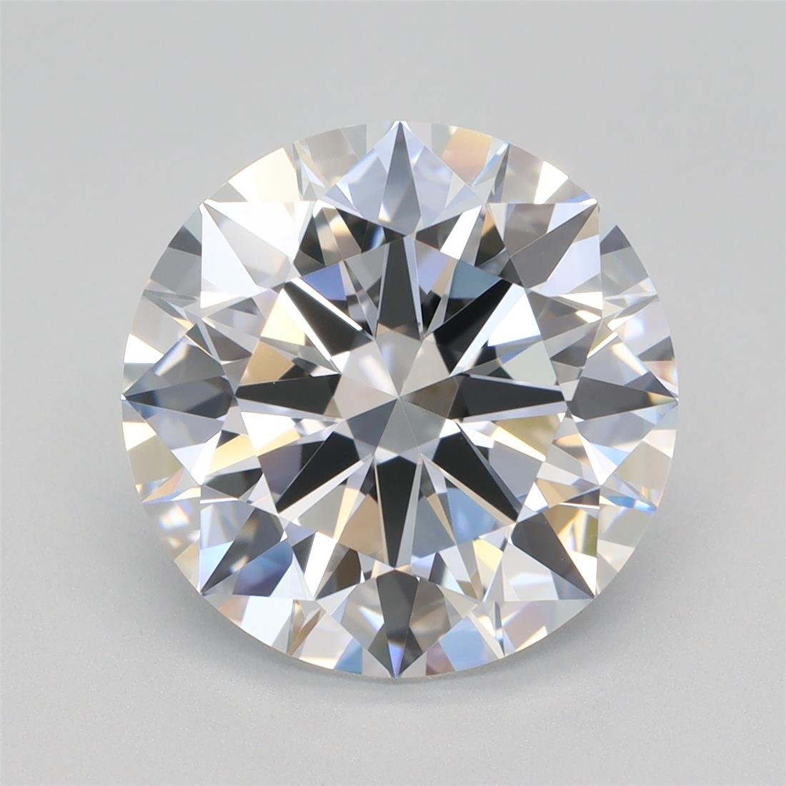 4.07ct D IF Rare Carat Ideal Cut Round Lab Grown Diamond