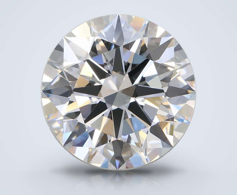 4.07 Carat Round Lab Diamond